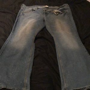 Maurice distress jeans, Long 24